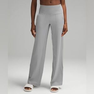 Lululemon Wide Leg Align Pant, Size 6, Light Grey